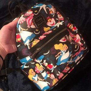 Disney Alice in wonderland mini backpack